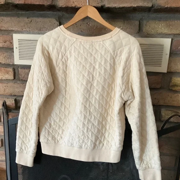 Patagonia Organic Quilt Crew Sweatshirt Medium - Picture 5 of 6